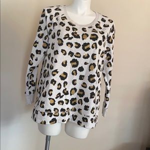 Lane Bryant Livi Active leopard print sweatshirt